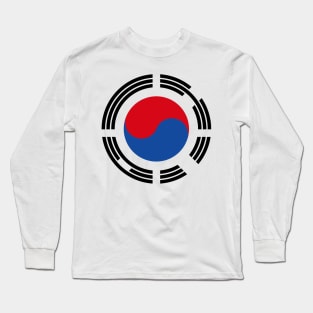 Korean Patriot Flag Series Long Sleeve T-Shirt